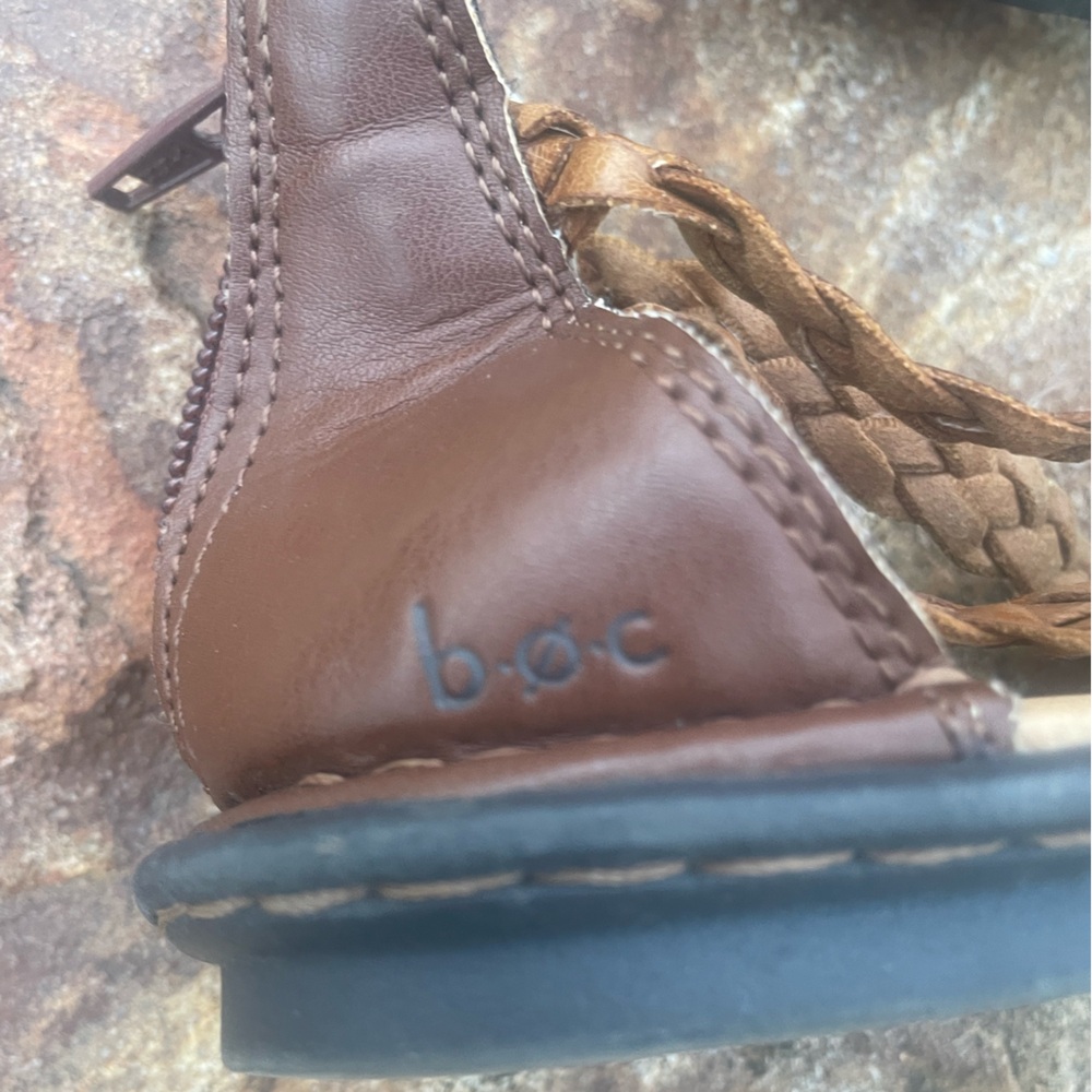 b.o.c. Braided Straps Back Zip Sandals (TSE) - Picture 8 of 10